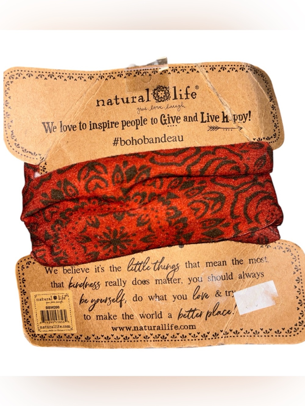 Natural Life boho bandeau - Picture 2 of 3